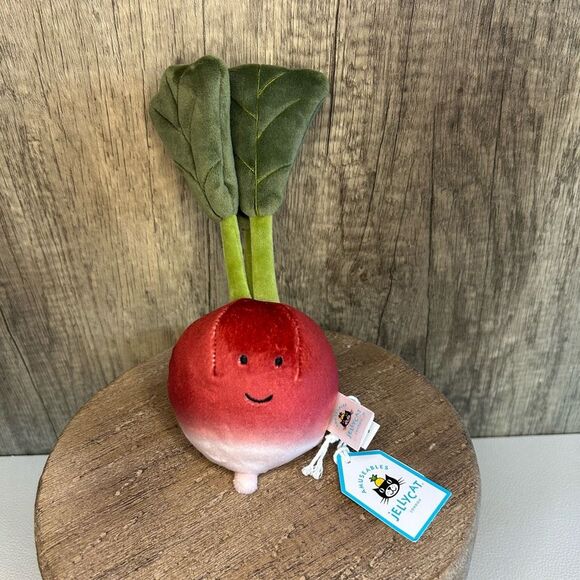 Jellycat Vivacious Radish Retired Rare HTF FAST SHIP